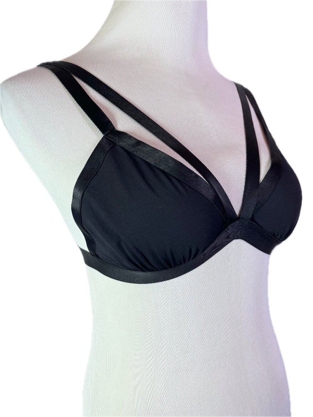Cosabella Size M Black Bralette Wireless Stretchy